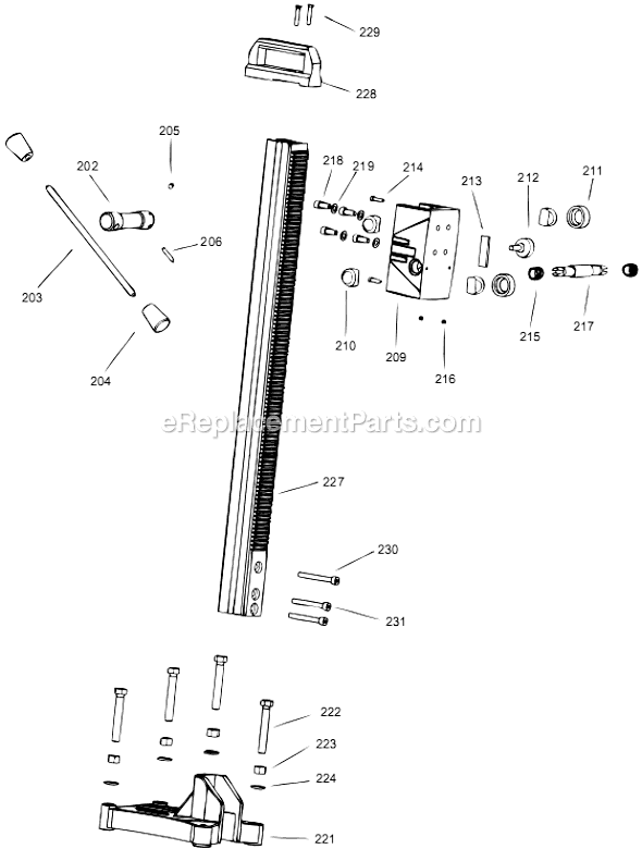 Page B Diagram and Parts List for MANTAIV  MK Diamond Electric Drill